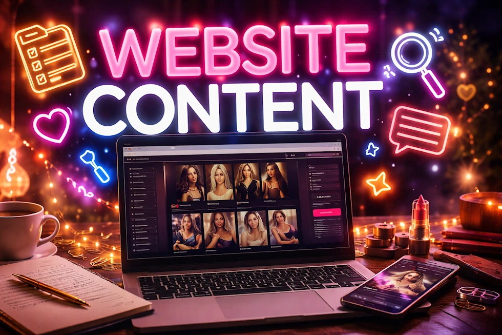 Website Content for Escort Websites